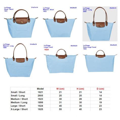 monogrammed longchamp bag|longchamp size comparison.